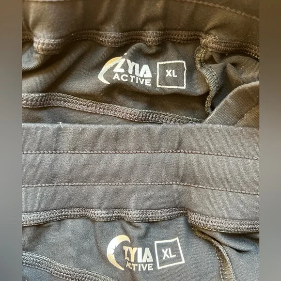 ZYIA Black Unwind Joggers - 2 pair - Picture 2 of 5